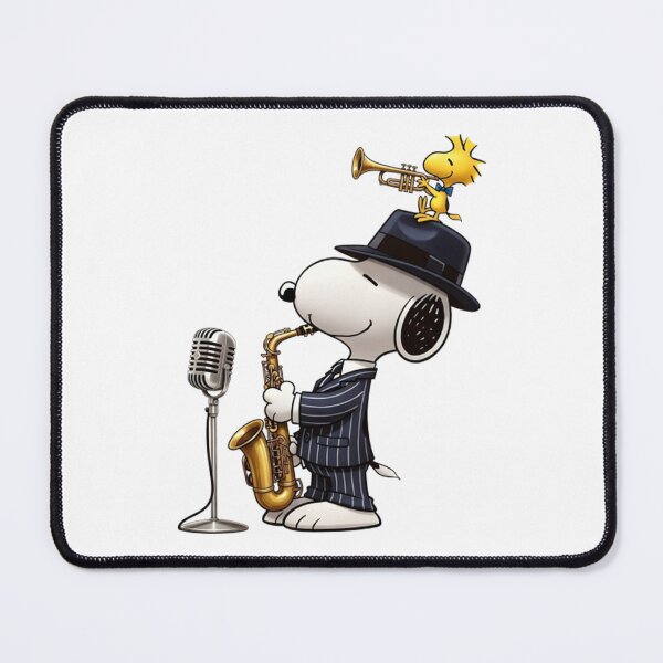 Item preview, Jazz Snoopy and Woodstock designed and sold by VincentMoore96.