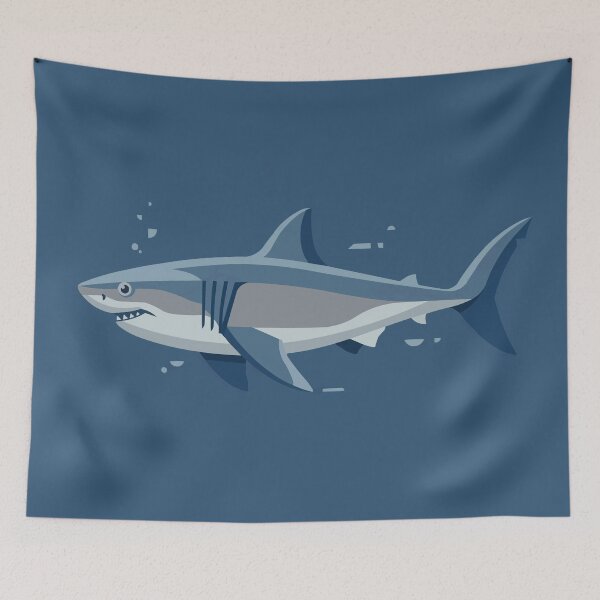 Item preview, Great White Shark designed and sold by BrunoLinuxArt.
