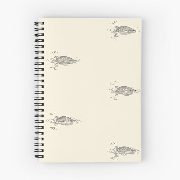 Item preview, Serene — Lakeside Loon Minimalist Art designed and sold by borealminimal.