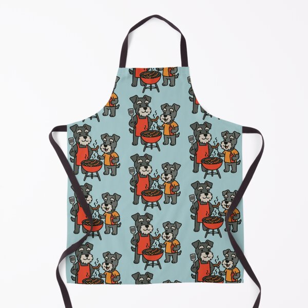 Item preview, Father and Son Schnauzers Grilling designed and sold by Ghost on Toast.