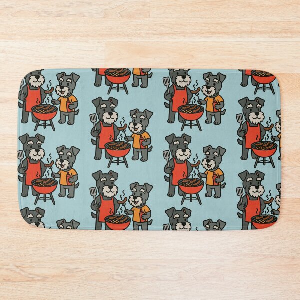 Item preview, Father and Son Schnauzers Grilling designed and sold by Ghost on Toast.