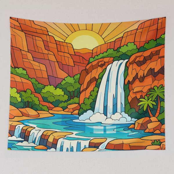 Item preview, Havasu Falls Arizona Desert Oasis designed and sold by WildlifeInc.