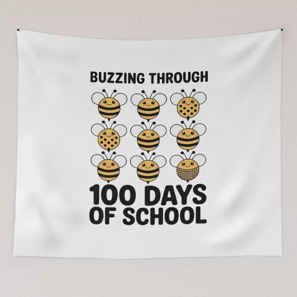 Item preview, 100 Days of School Bee Teacher Kid 100th Day designed and sold by grounabslaninal.