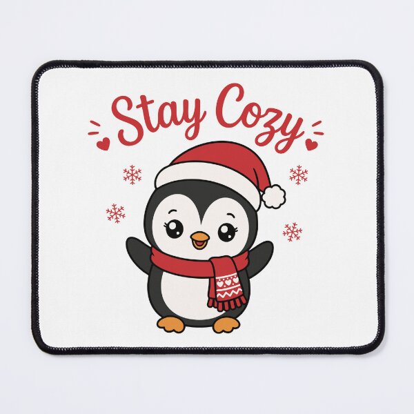 Item preview, Cute Christmas Penguin Stay Cozy Kawaii Winter Animal Design designed and sold by GMACgraphicsCo.