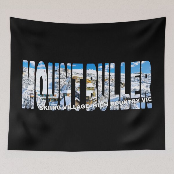 Item preview, MOUNT BULLER Skiing Village High Country VIC - Alpine Day Snow designed and sold by Adam Gormley.