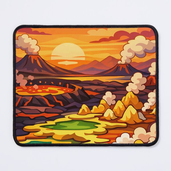 Item preview, Danakil Depression Alien Desert Landscape designed and sold by WildlifeInc.