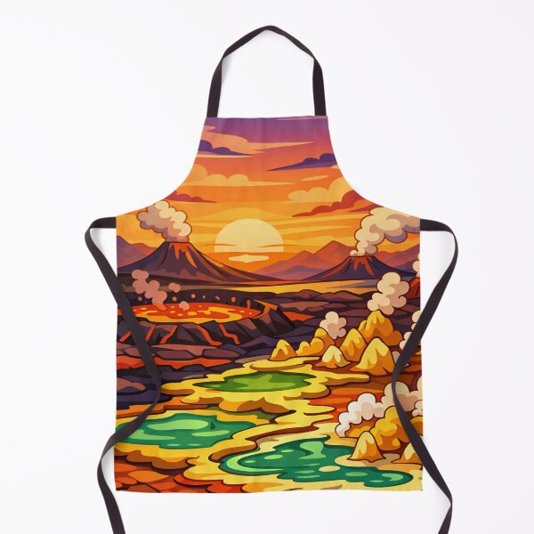Item preview, Danakil Depression Alien Desert Landscape designed and sold by WildlifeInc.