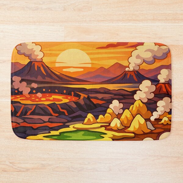 Item preview, Danakil Depression Alien Desert Landscape designed and sold by WildlifeInc.