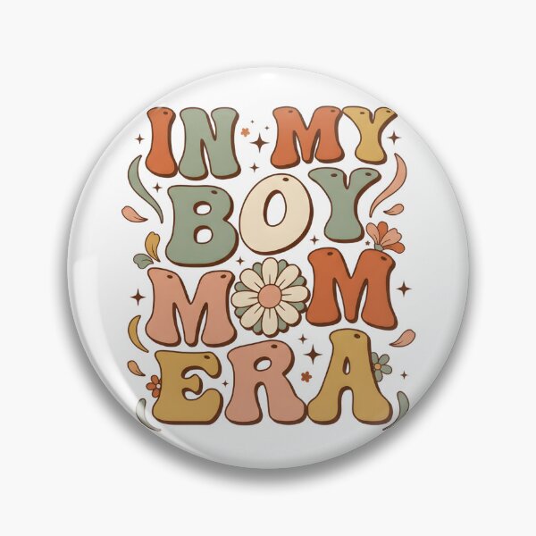 Artikelvorschau, „In My Boy Mom“-Ära-Shirt – Retro-Muttertags-Blumen-T-Shirt entworfen und verkauft von relso.