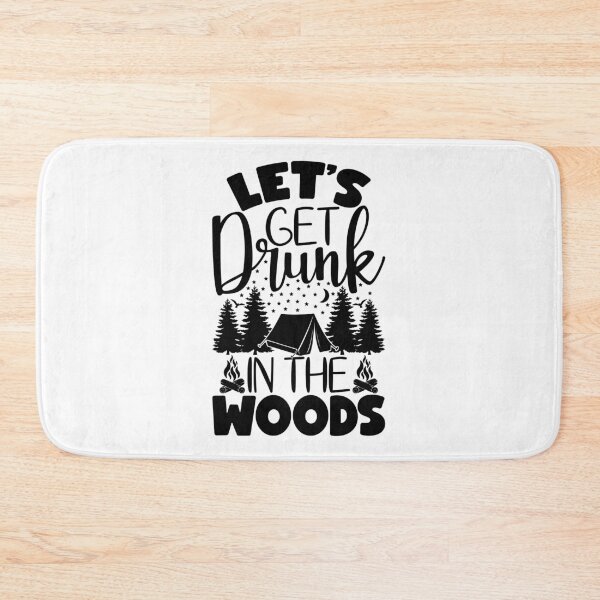 Item preview, Drunk camping designed and sold by TimesTwoAngela.