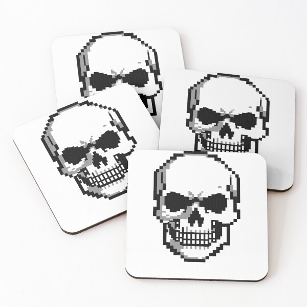Item preview, PIXEL SKULL  designed and sold by Piss Take .