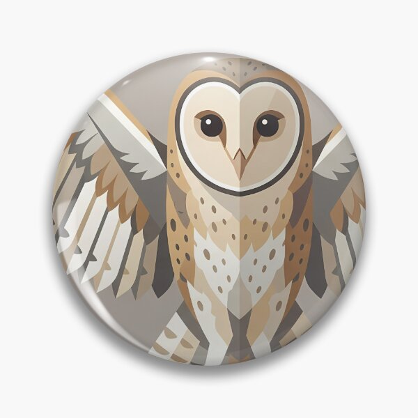 Item preview, Barn Owl designed and sold by BrunoLinuxArt.