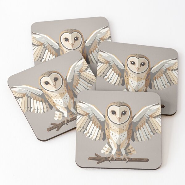 Item preview, Barn Owl designed and sold by BrunoLinuxArt.