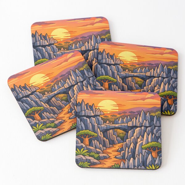 Item preview, Tsingy de Bemaraha Madagascar Stone Forest designed and sold by WildlifeInc.
