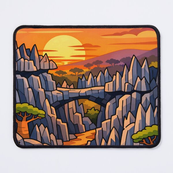 Item preview, Tsingy de Bemaraha Madagascar Stone Forest designed and sold by WildlifeInc.