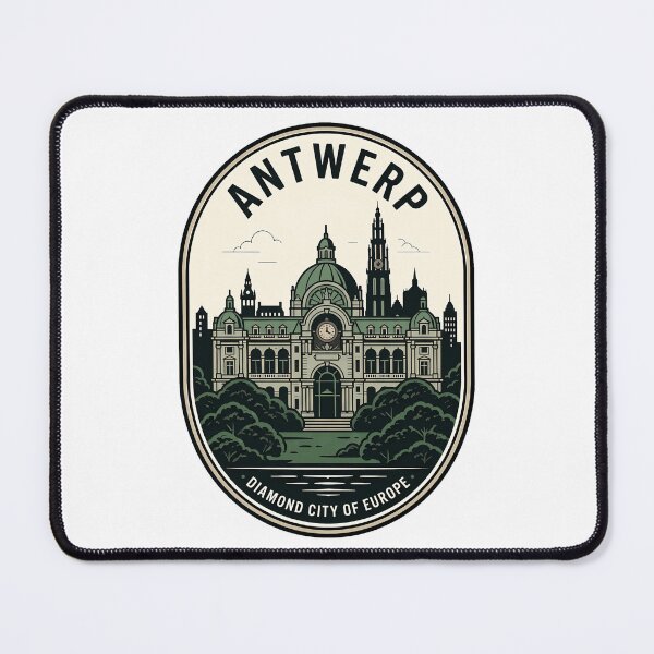 Item preview, Antwerp Diamond City of Europe Vintage Travel Badge designed and sold by k3rstman1.