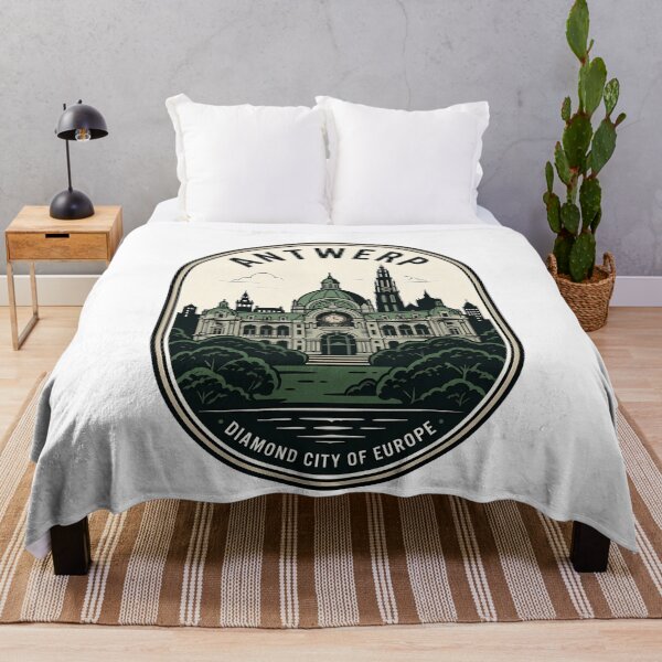 Item preview, Antwerp Diamond City of Europe Vintage Travel Badge designed and sold by k3rstman1.