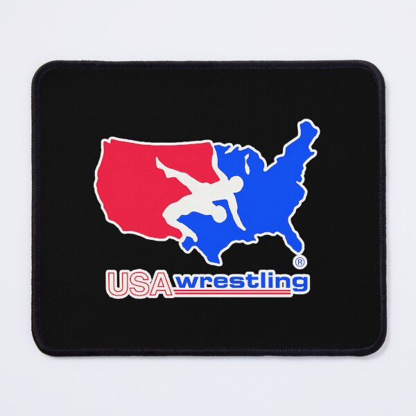 Item preview,  Red Blue Usa Wrestling Logo designed and sold by Stefan Trifuljesko.