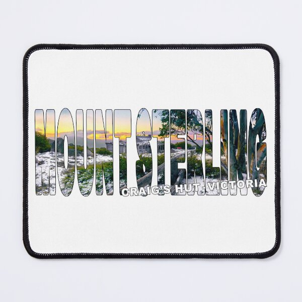 Item preview, MOUNT STERLING Craig's Hut Victoria - Stunning Sunset with light Snow designed and sold by Adam Gormley.