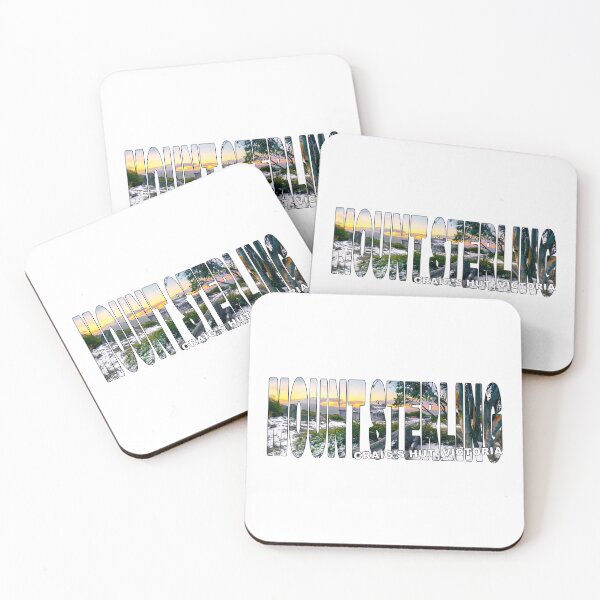 Item preview, MOUNT STERLING Craig's Hut Victoria - Stunning Sunset with light Snow designed and sold by Adam Gormley.