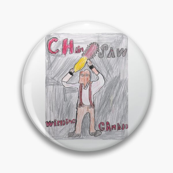 Item preview, RE4 Chainsaw Wielding Ganado 2008 N8 Drawing designed and sold by Punkinnonstop.