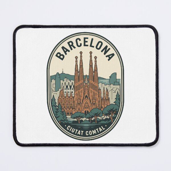 Item preview, Vintage Barcelona Spain Sagrada Familia Badge designed and sold by k3rstman1.