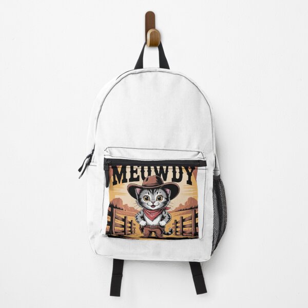 Item preview, Cute Cowboy Cat Meowdy Vintage Style designed and sold by QuiteOrbit.