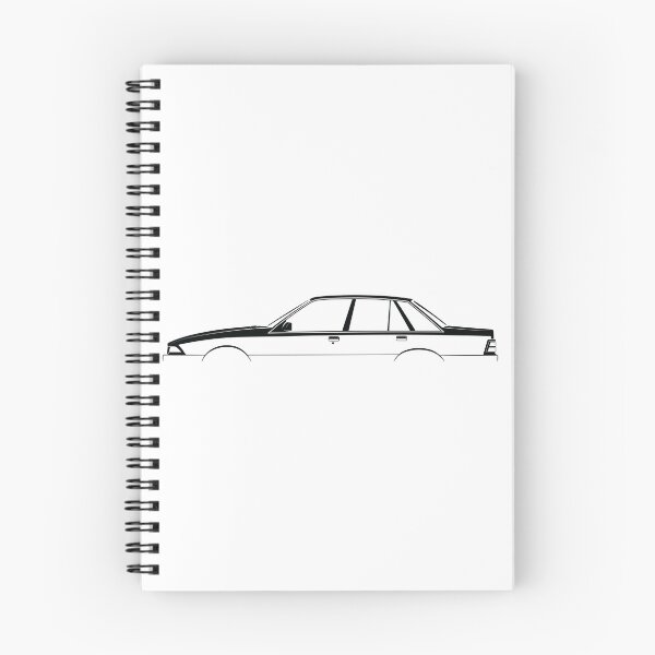 Aperçu de l'œuvre Commodore (VL) (Noir) créée et vendue par Car Silhouettes.