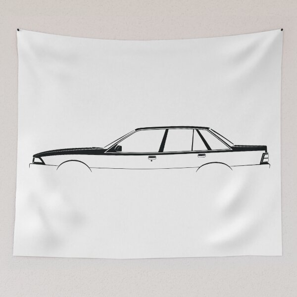 Item preview, Commodore (VL) (Black) designed and sold by Car Silhouettes.