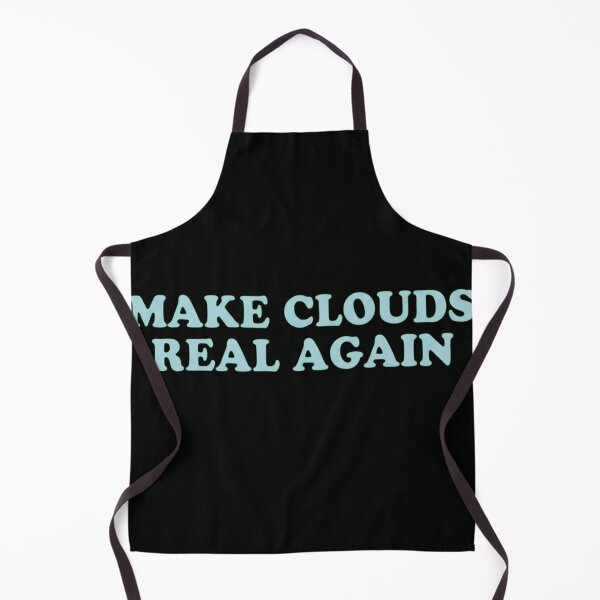 Item preview, Make Clouds Real Again Retro Groovy Aesthetic Quote designed and sold by haitrieuic96.