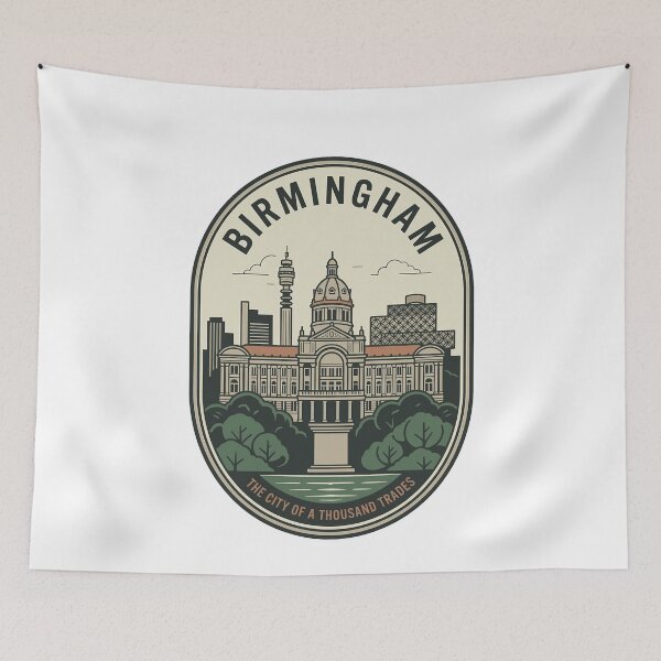 Item preview, Vintage Birmingham UK City of a Thousand Trades designed and sold by k3rstman1.