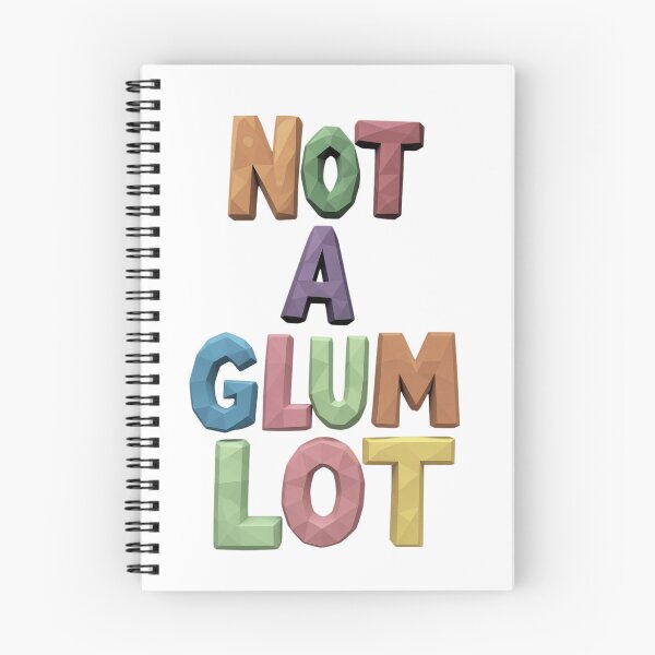 Item preview, AA slogan NOT A GLUM LOT designed and sold by OmStudioz .