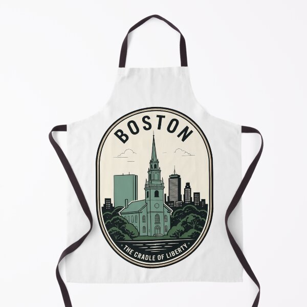 Item preview, Boston Cradle of Liberty Vintage City Skyline designed and sold by k3rstman1.