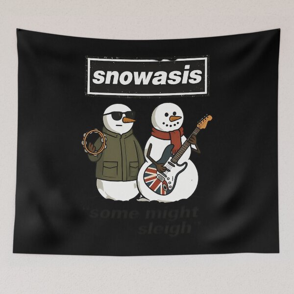Item preview, Snowasis Oasis Christmas Jumper - Snowasis Some Might Sleigh - \ designed and sold by Kristofer Opiola.