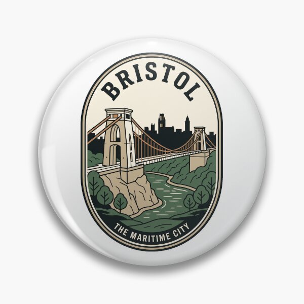 Item preview, Vintage Bristol Maritime City Clifton Suspension Bridge designed and sold by k3rstman1.