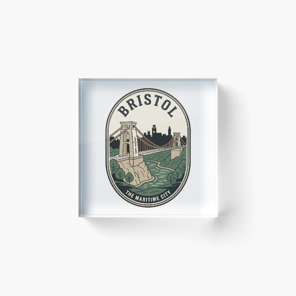 Item preview, Vintage Bristol Maritime City Clifton Suspension Bridge designed and sold by k3rstman1.