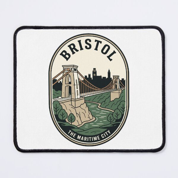 Item preview, Vintage Bristol Maritime City Clifton Suspension Bridge designed and sold by k3rstman1.
