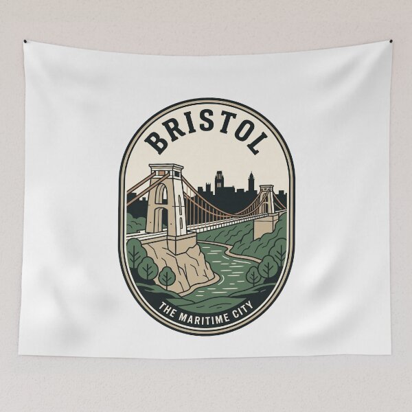 Item preview, Vintage Bristol Maritime City Clifton Suspension Bridge designed and sold by k3rstman1.