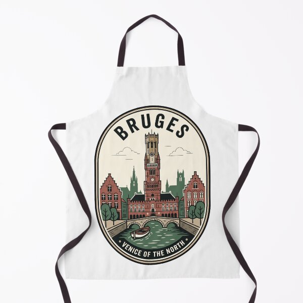 Item preview, Bruges Venice of the North Vintage Travel Badge designed and sold by k3rstman1.