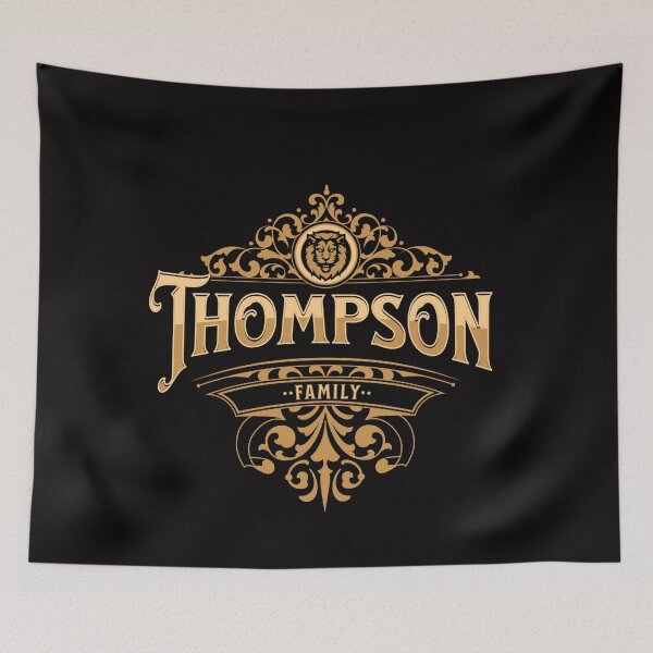 Item preview, Cool Vintage Thompson Family Crest - Team Thompson designed and sold by CattlettArt.