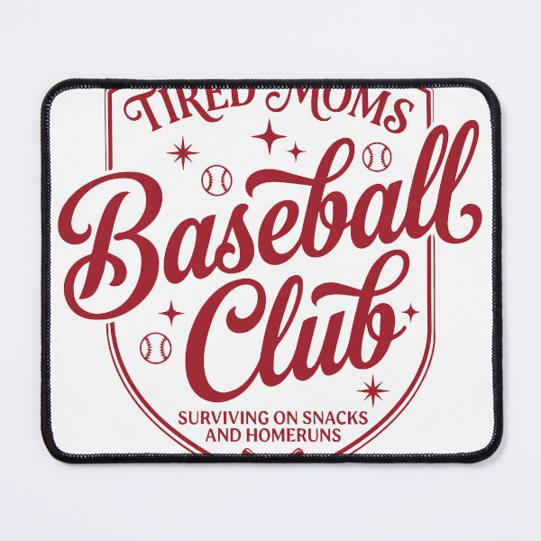 Item preview, Tired Moms Baseball Club Surviving On Snacks T-Shirt designed and sold by ucpstudio.