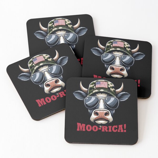 Item preview, Funny Cow 4th July USA Flag America Boys Girls Kids designed and sold by rafaeltto.