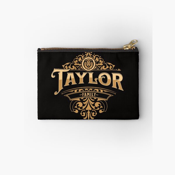 Aperçu de l'œuvre Blason vintage cool de la famille Taylor - Équipe Taylor créée et vendue par CattlettArt.