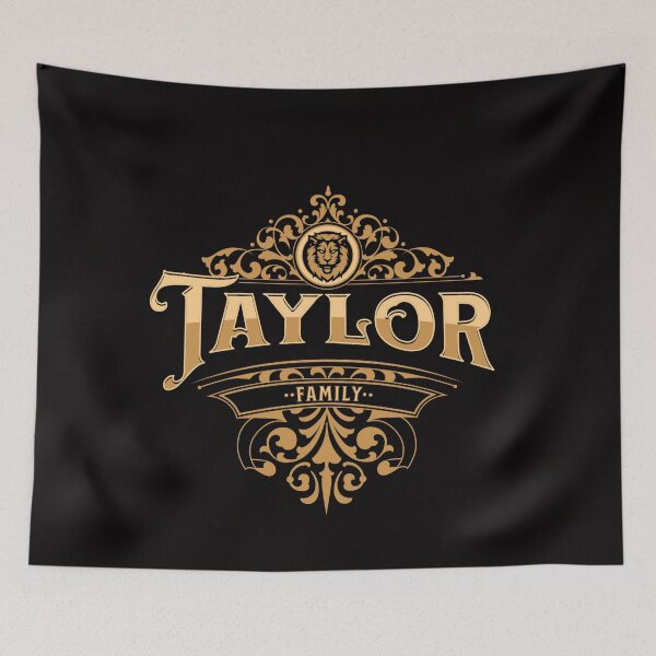 Item preview, Cool Vintage Taylor Family Crest - Team Taylor designed and sold by CattlettArt.