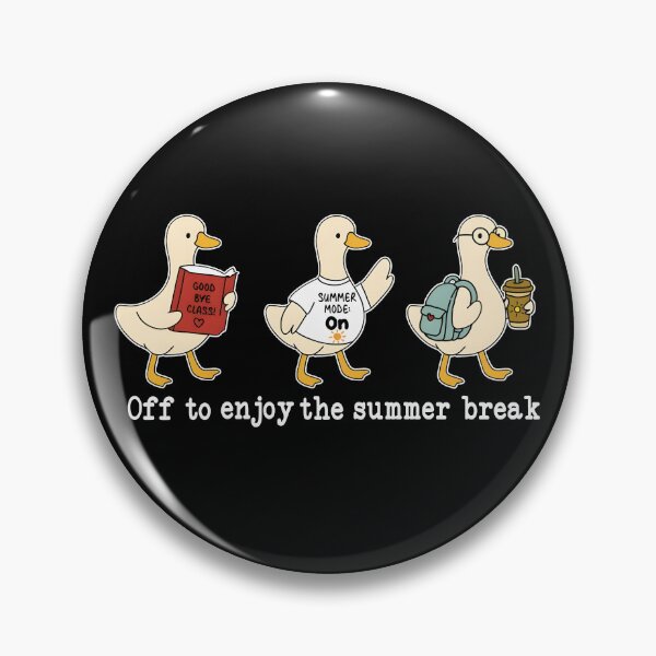 Item preview, Off To Enjoy The Summer Break designed and sold by Chromarist.