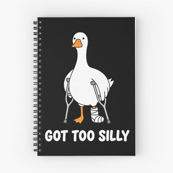 Item preview, Funny Goose Got Too Silly Meme Design designed and sold by DeJuasLincoln.