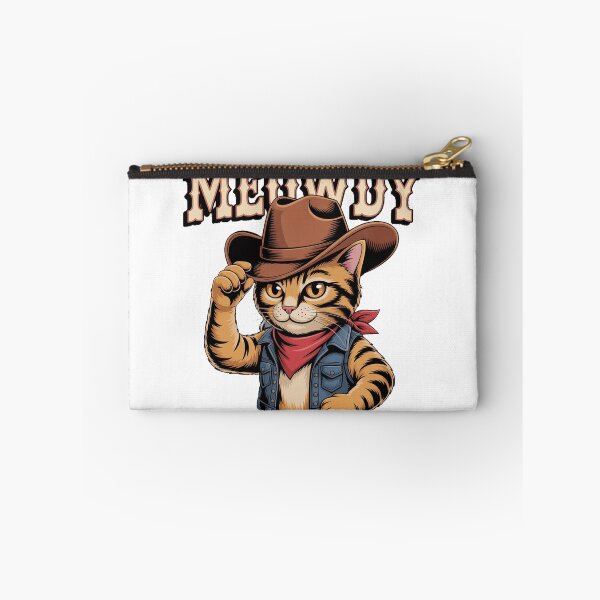 Item preview, Funny Western Meowdy Cat Lover Gift designed and sold by QuiteOrbit.