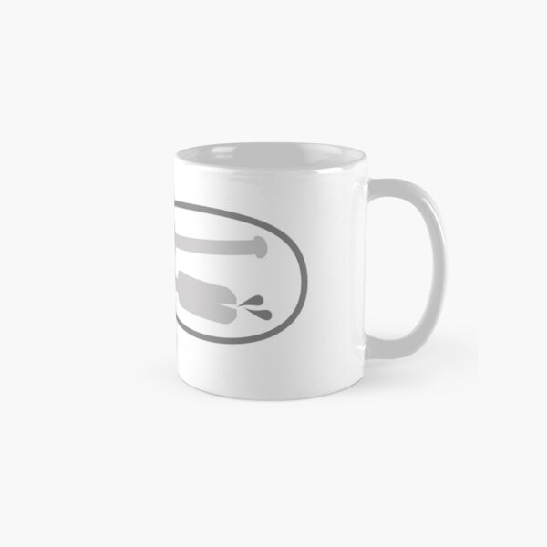Board and Oars Horizontal Classic Mug