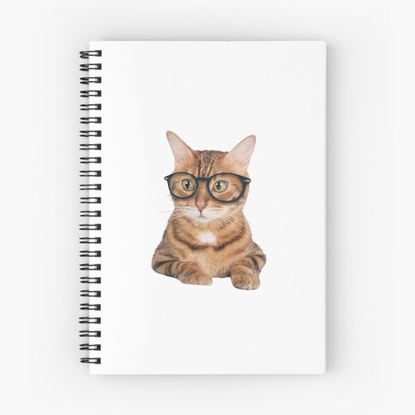 Item preview, Cat with glasses designed and sold by KrisGraphic45.