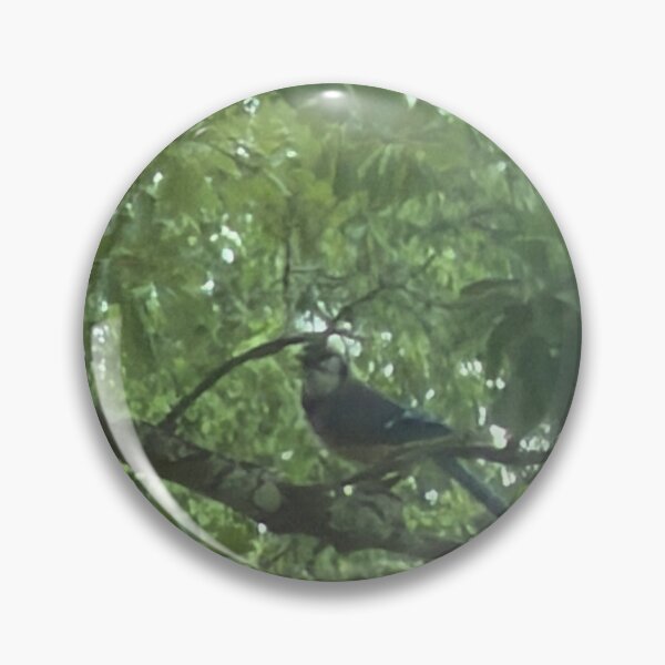 Item preview, Vibrant Blue Jay Among Branches. designed and sold by Pearls1.
